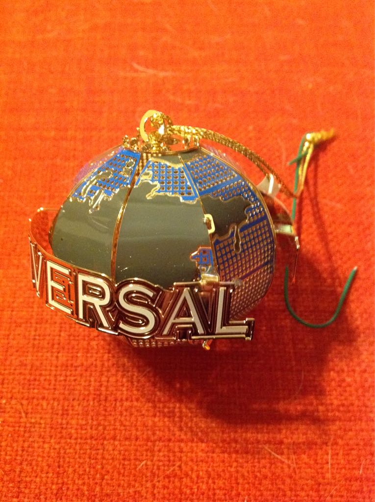 Universal Globe  (US locations) ornament collectible [Barcode 400011908218] - Main Image 2