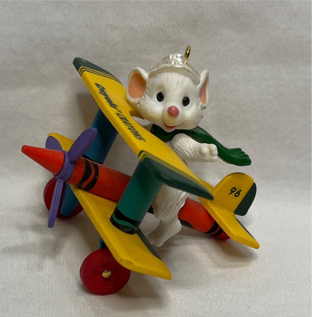 Crayola Crayon #8 (1996) Bright Flying Colors 🐶🐻 - Crayola Crayon (Crayola) ornament collectible [Barcode 015012284751] - Main Image 3