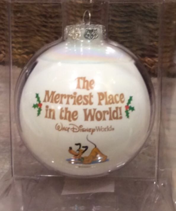 Disney: The Merriest Place In The World WDW  (WDW) ornament collectible [Barcode 400153755893] - Main Image 2