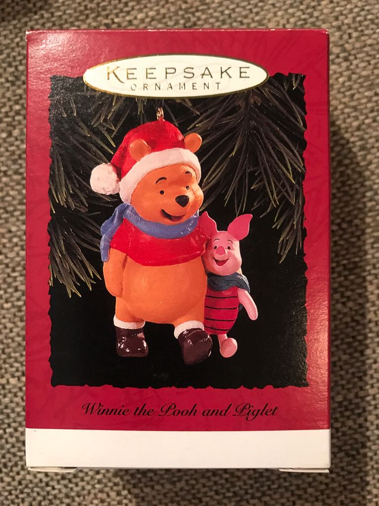 Winnie the Pooh and Piglet - Disney Winnie The Pooh (Disney) ornament collectible [Barcode 015012284829] - Main Image 2