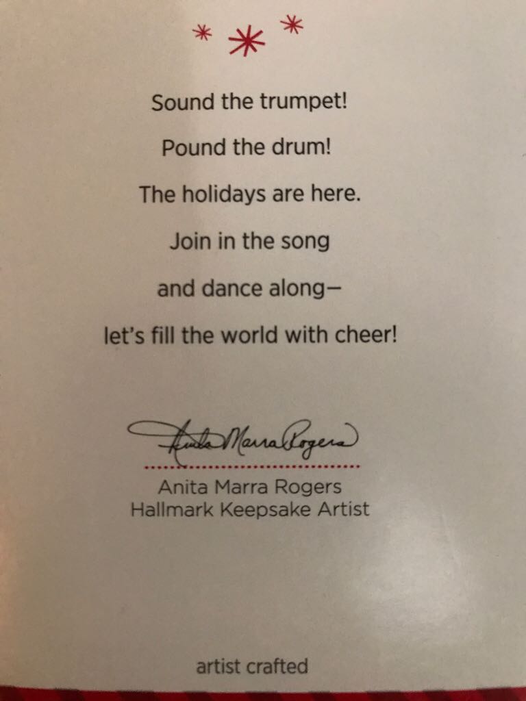 Sound the Trumpet! - Mini Marching Band (Toy Soldier Band) ornament collectible [Barcode 400399580426] - Main Image 2