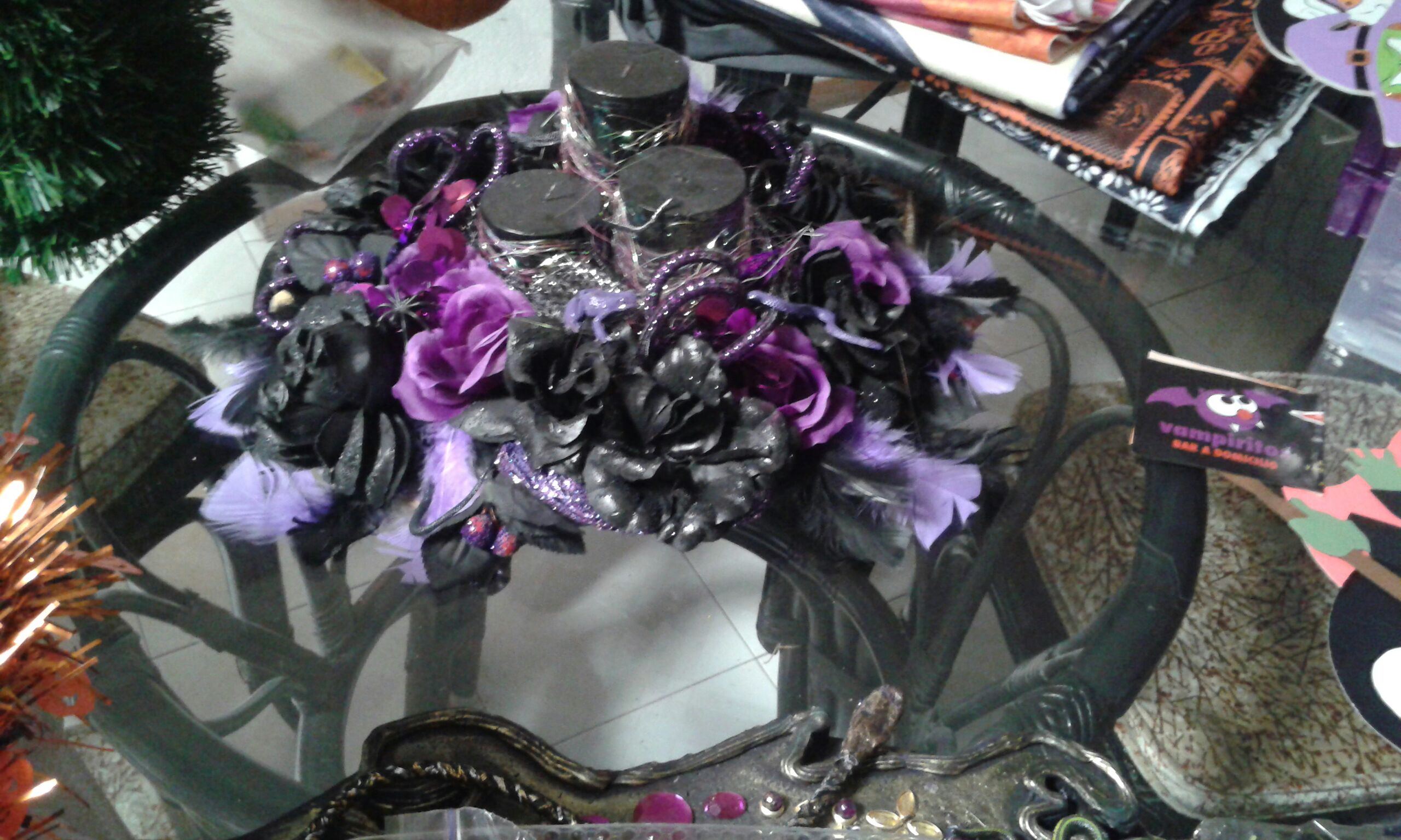 centro de rosas - Centro de mesa (Halloween) ornament collectible [Barcode 4026700402674] - Main Image 2