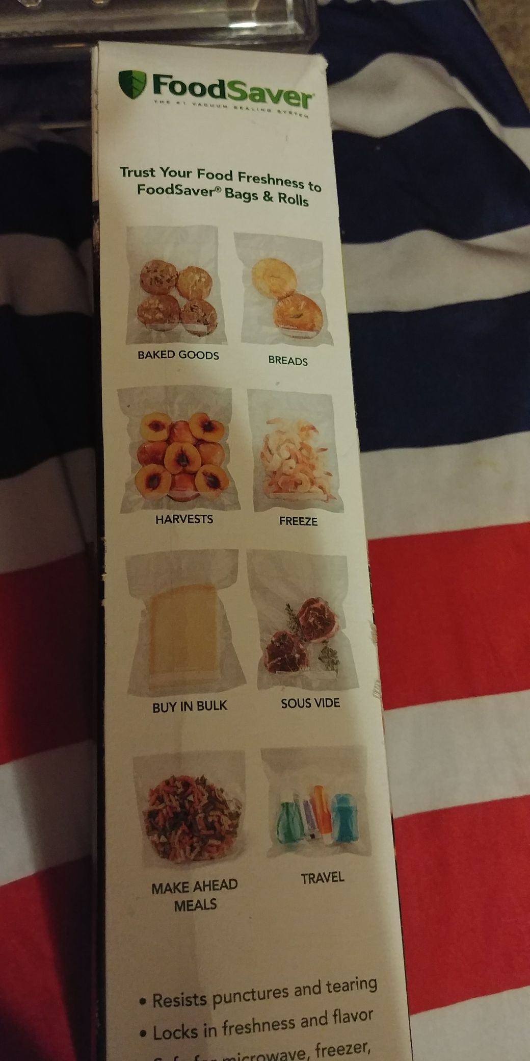 Food Saver Vacuum Seal Rolls  (Kitchenware) ornament collectible [Barcode 4033868102094] - Main Image 2