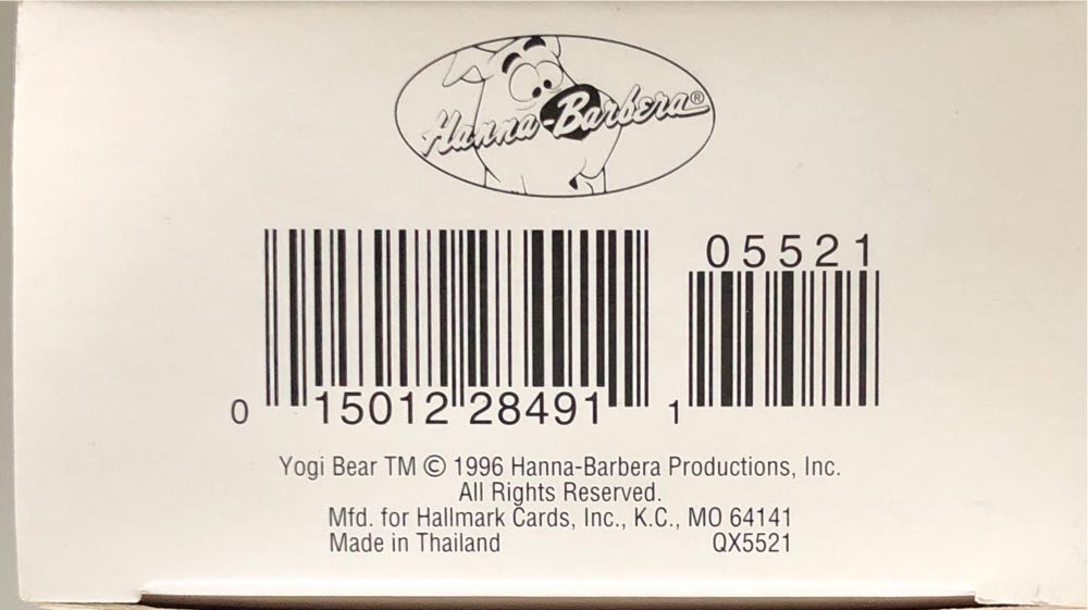 Hanna Barbera Yogi Bear and Boo Boo - Yogi Bear (Cartoon Characters) ornament collectible [Barcode 015012284911] - Main Image 4