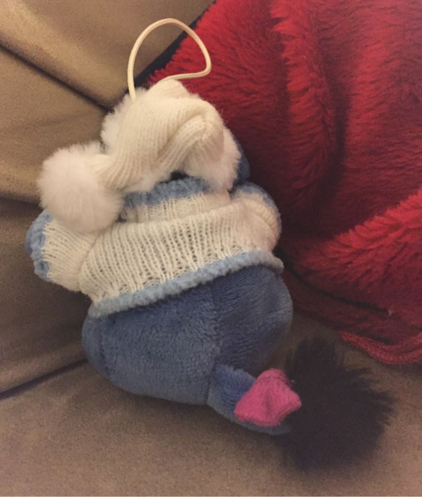Eeyore Wearing Sweater & Hat - Plush (Disney Eeyore) ornament collectible [Barcode 412178698260] - Main Image 2