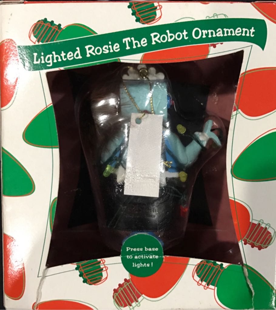 Lighted Rosie The Robot Ornament  (The Jetsons) ornament collectible [Barcode 447010158008] - Main Image 2