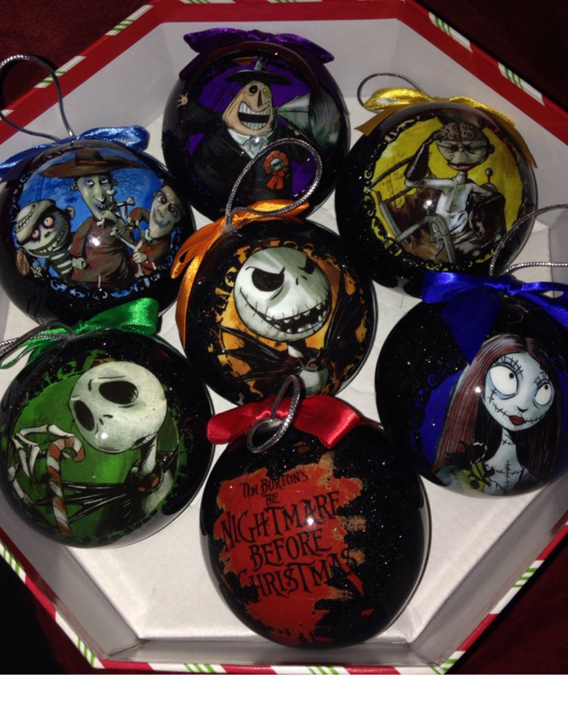 Nightmare Before Christmas Ornament Set - Disney Store (Nightmare Before Christmas) ornament collectible [Barcode 464342581441] - Main Image 2
