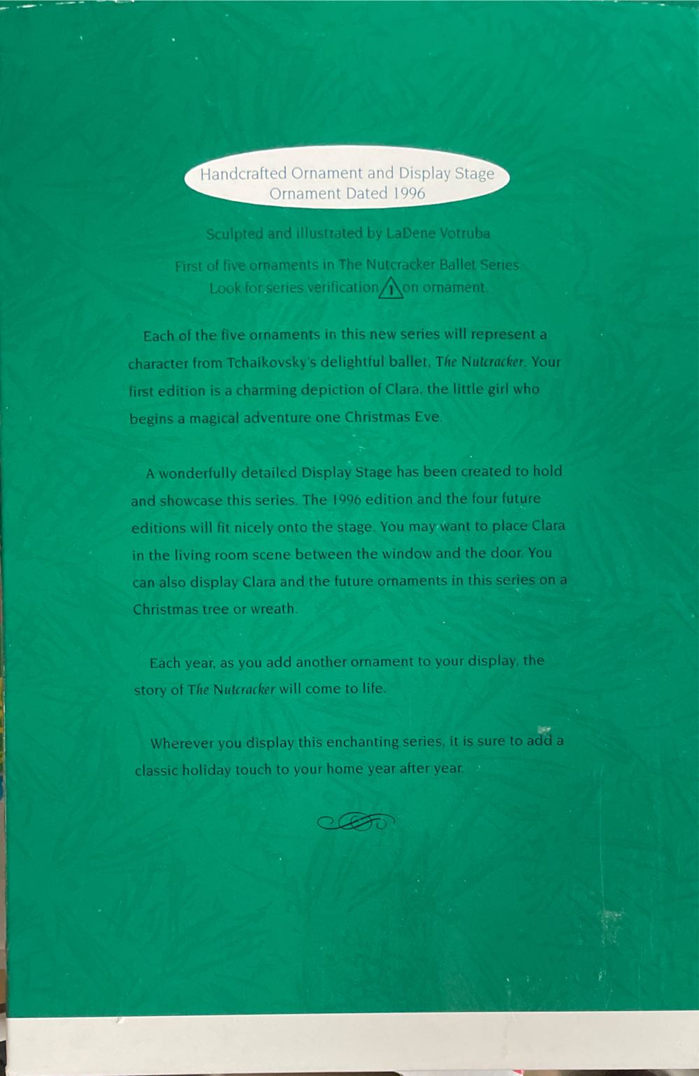 The Nutcracker Ballet #1 - The Nutcraker Ballet (The Nutcracker) ornament collectible [Barcode 015012290042] - Main Image 2