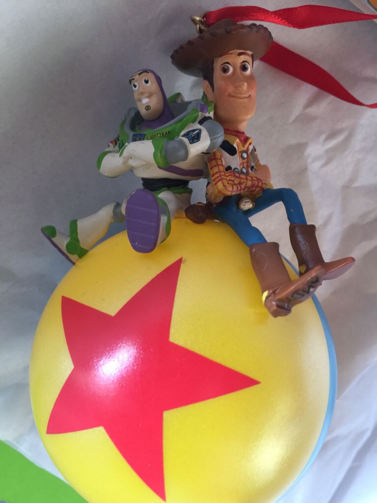 Woody And Buzz On The Ball - Sketchbook Ornaments ornament collectible [Barcode 464342769498] - Main Image 1