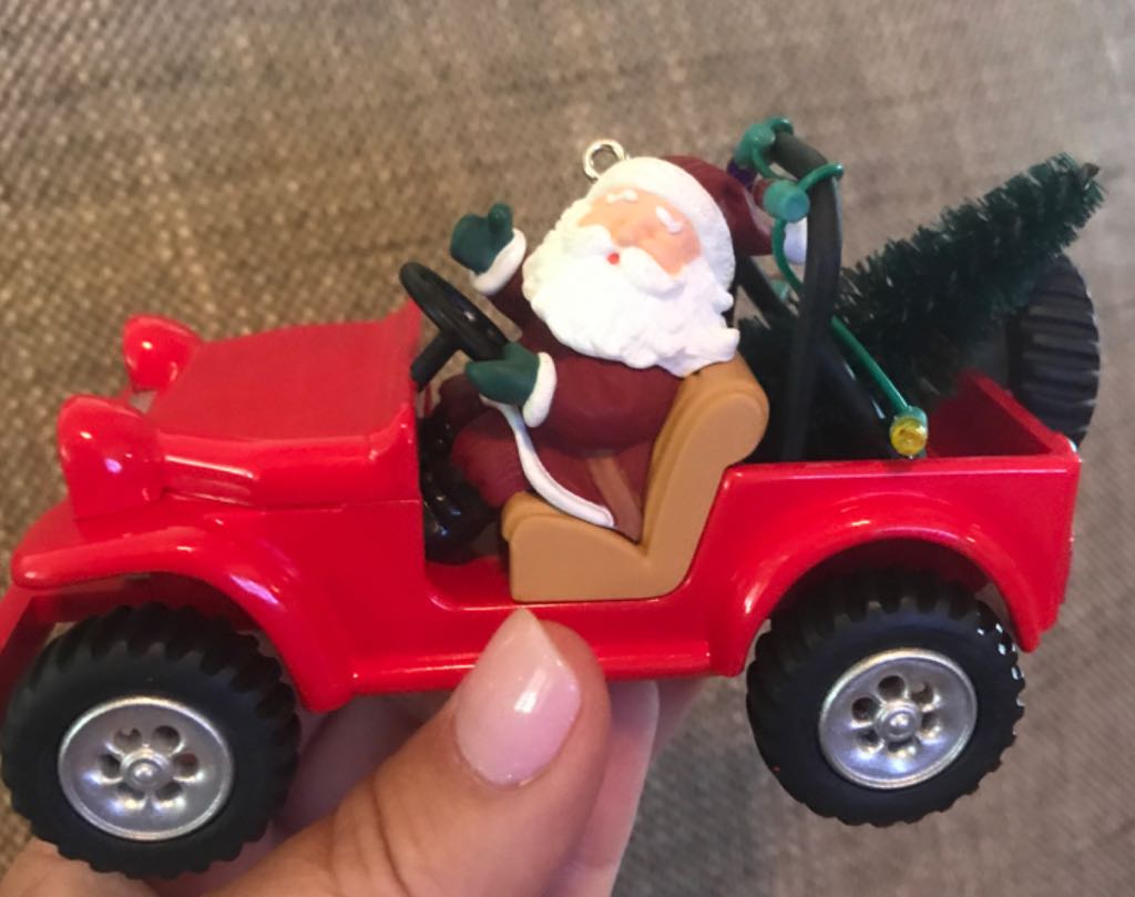 Here Comes Santa #18 Santa’s 4x4 - Here Comes Santa (Santa) ornament collectible [Barcode 015012290875] - Main Image 2