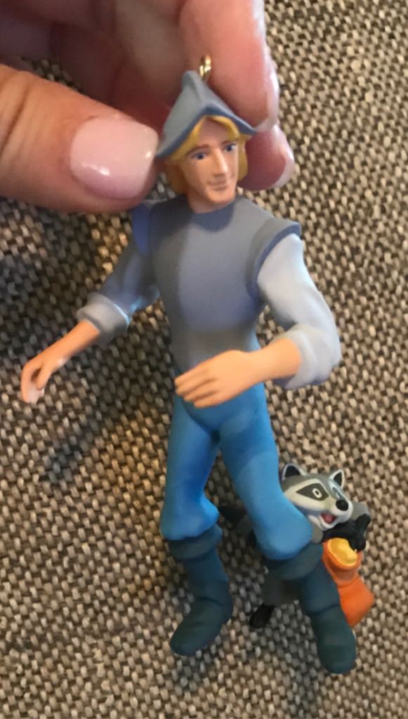 Captain John Smith & Meeko - Disney Pocahontas Collection (Disney) ornament collectible [Barcode 015012303599] - Main Image 2