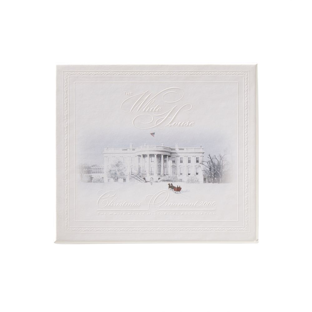 White House Christmas Ornament 2006 - White House Historical Association (Chester A. Arthur) ornament collectible [Barcode 634228382022] - Main Image 3