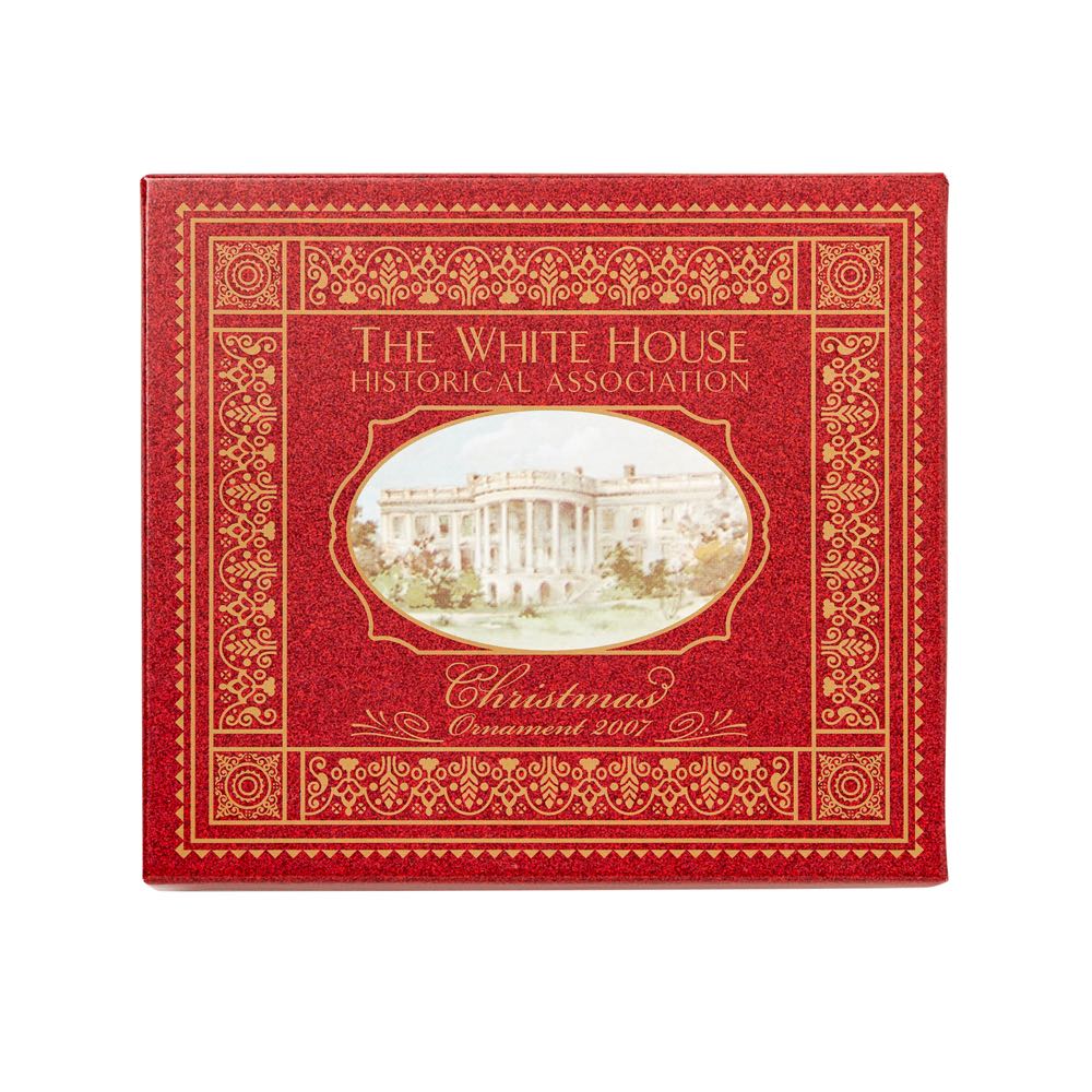 White House Christmas Ornament 2007 - White House Christmas Ornament (Grover Cleveland) ornament collectible [Barcode 634228395732] - Main Image 3