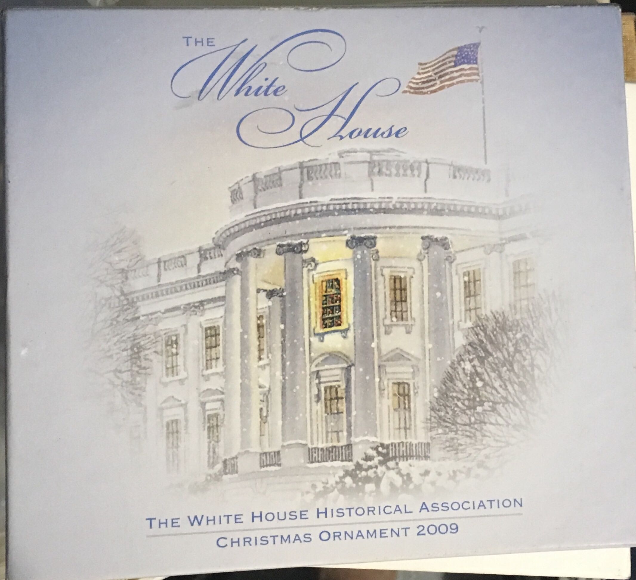 White House Christmas 2009 - White House Christmas Ornaments (Grover Cleveland) ornament collectible [Barcode 634228420243] - Main Image 2