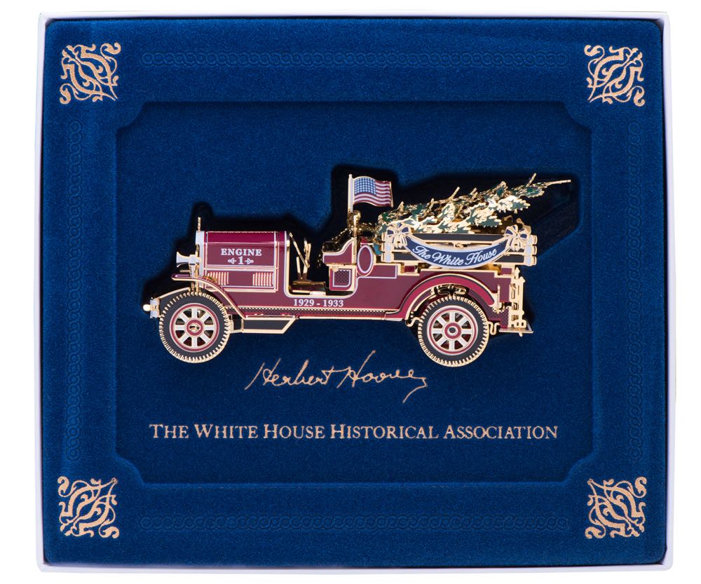 White House Christmas Ornament 2016 - White House Christmas Ornament (Herbert Hoover) ornament collectible [Barcode 634228557406] - Main Image 4