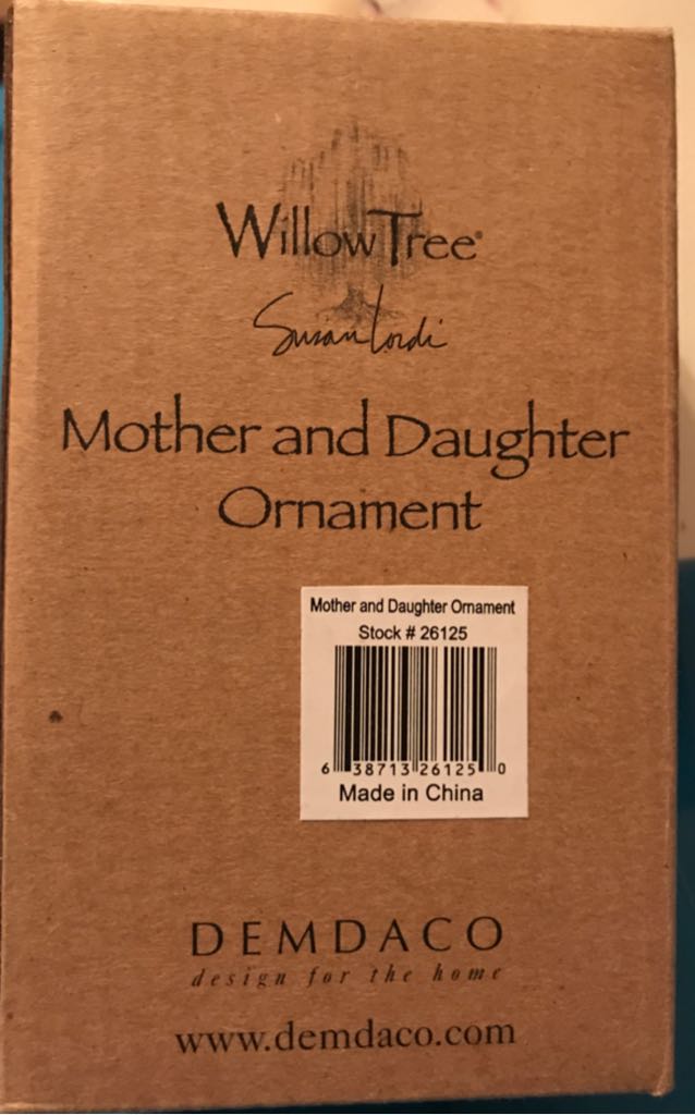 Mother And Daughter Ornament  ornament collectible [Barcode 638713261250] - Main Image 2