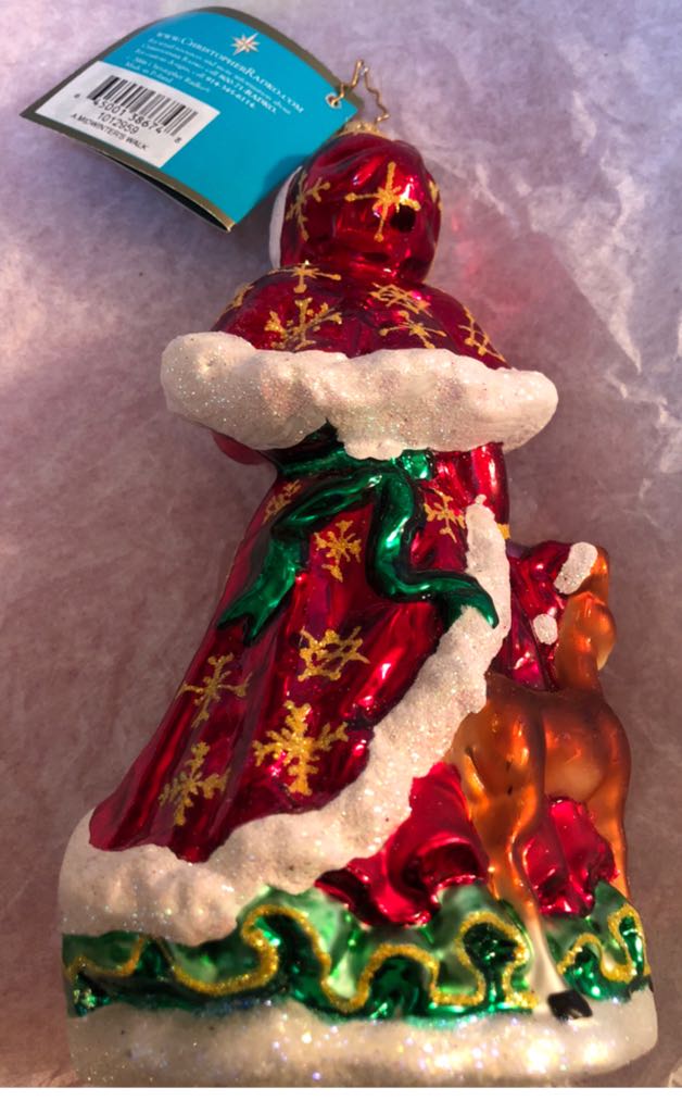 A Midwinter’s Walk  ornament collectible [Barcode 645001386748] - Main Image 2