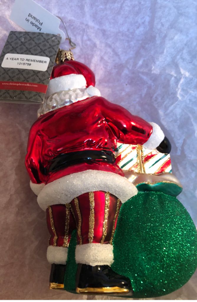 A Year To Remember   ornament collectible [Barcode 645001433831] - Main Image 2