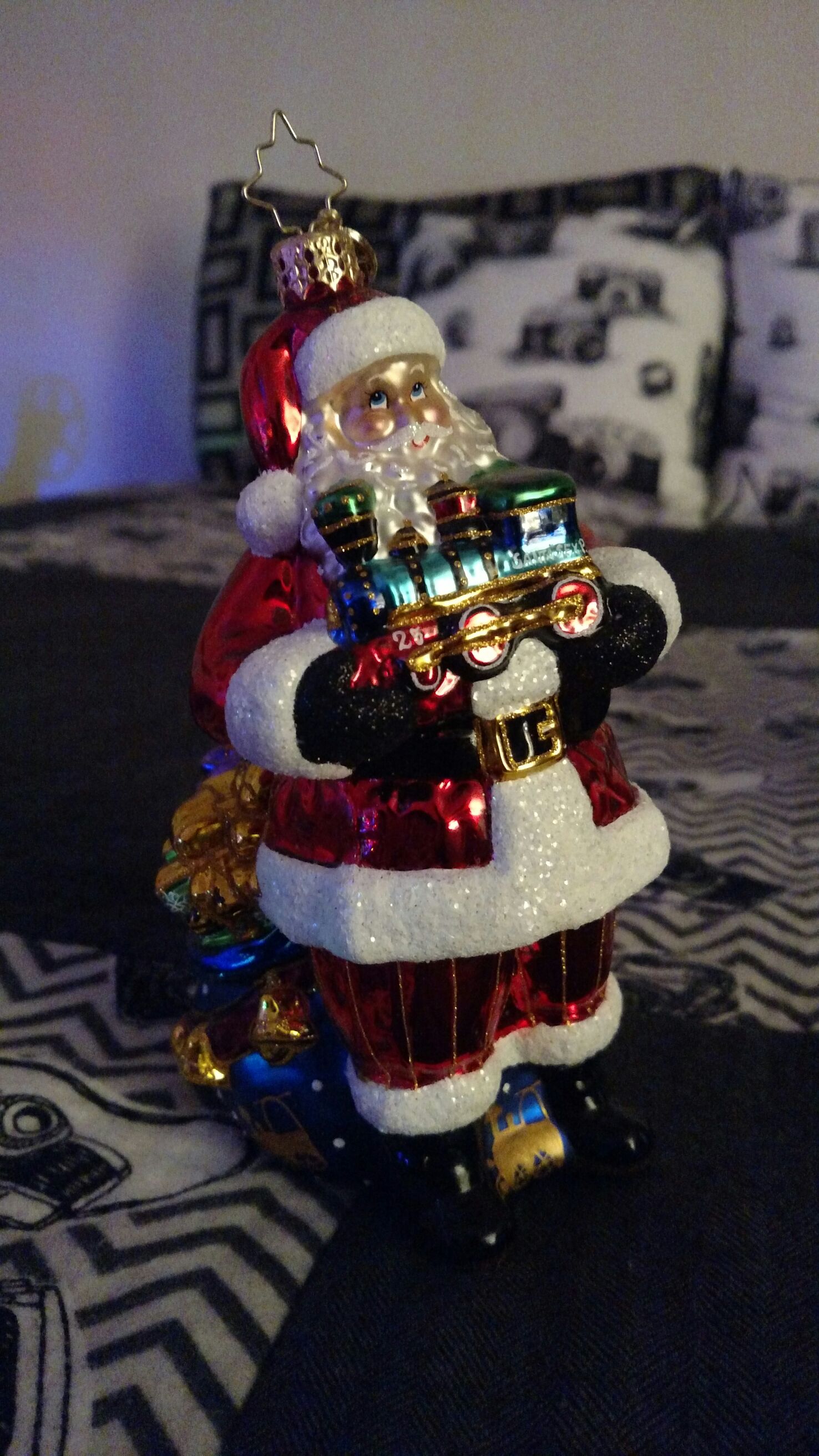 centro con base de madera