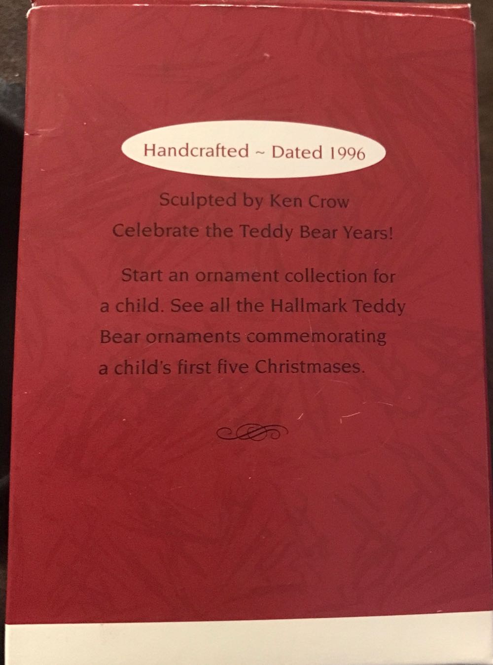 Child’s Fourth Christmas  (Child’s Age Collection) ornament collectible [Barcode 015012305272] - Main Image 2