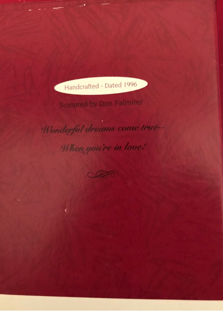 Our First Christmas Together 1996  (Marriage) ornament collectible [Barcode 015012305418] - Main Image 2