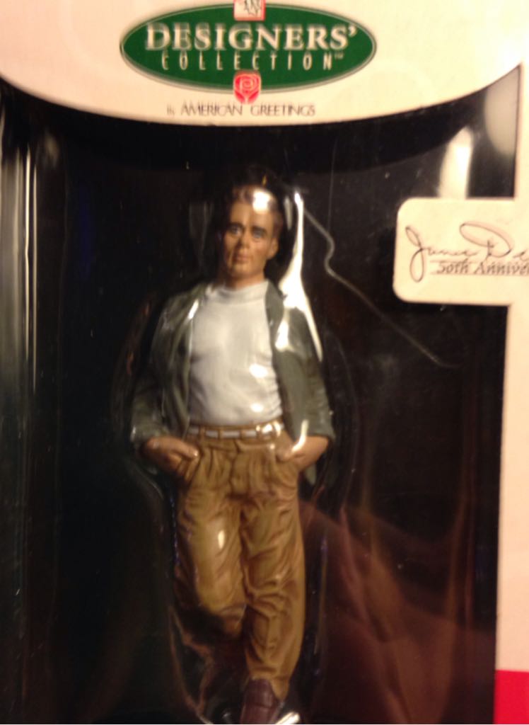 James Dean 50th Anniversary  - American Greetings Designer’s Collection (Actors) ornament collectible [Barcode 661526423829] - Main Image 1