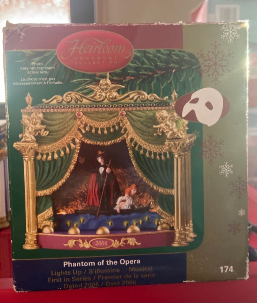 Phantom Of The Opera - Music (Phantom of the Opera) ornament collectible [Barcode 661526652588] - Main Image 2