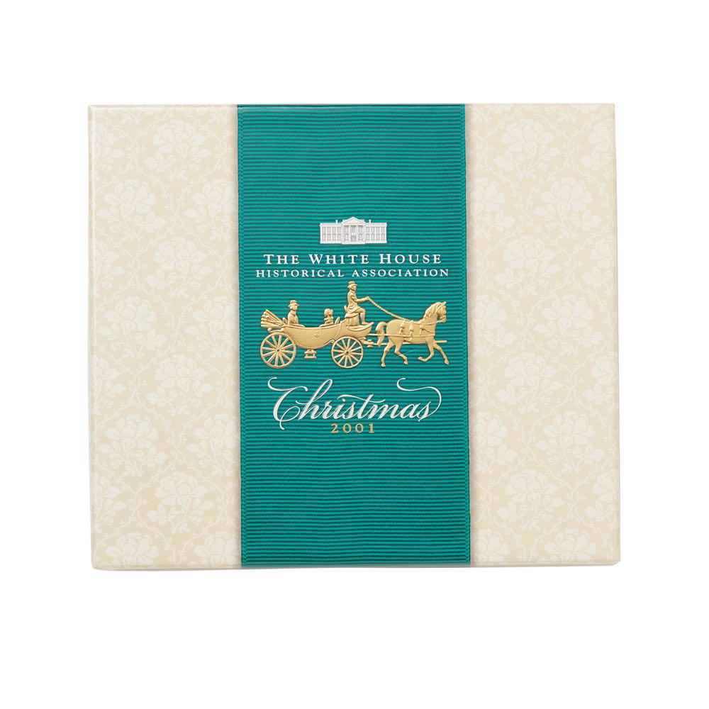 The White House Historical Association Christmas Ornament 2001 - Whitehouse Chistmas Ornament (Andrew Johnson) ornament collectible [Barcode 678598127814] - Main Image 3