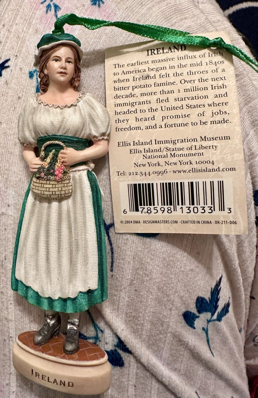 Ireland Ornament   ornament collectible [Barcode 678598130333] - Main Image 3