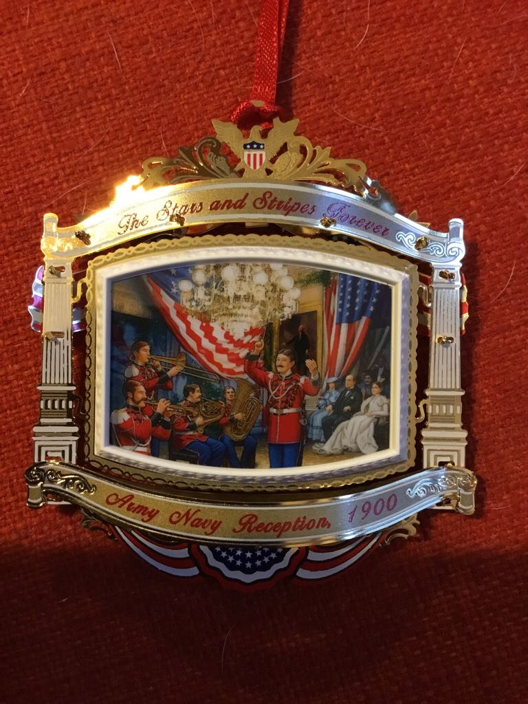 The White House Christmas Ornament 2010 - Whitehouse Chistmas Ornament (William McKinley) ornament collectible [Barcode 678598143913] - Main Image 2