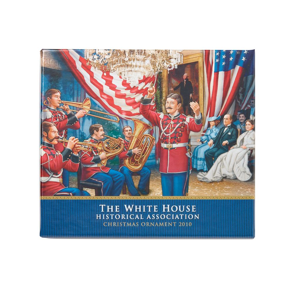 The White House Christmas Ornament 2010 - Whitehouse Chistmas Ornament (William McKinley) ornament collectible [Barcode 678598143913] - Main Image 3
