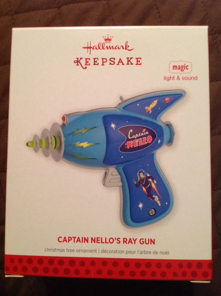 Captain Nello’s Ray Gun  ornament collectible [Barcode 6787802341008] - Main Image 1