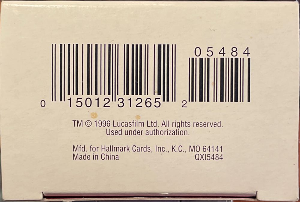 Star Wars 1997 Luke Skywalker - Star Wars (Star Wars) ornament collectible [Barcode 015012312652] - Main Image 3