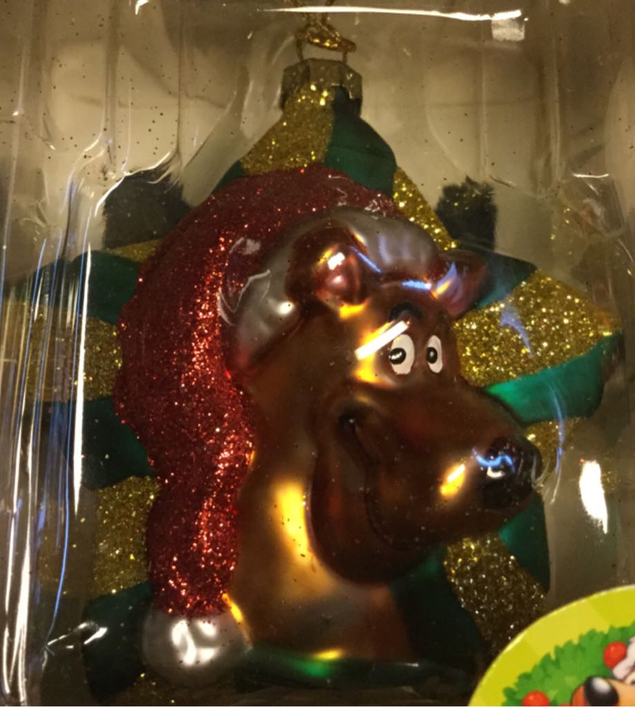 Scooby-Doo! Star Blown Glass Ornament  - Cartoon Network Classics (Scooby Doo) ornament collectible [Barcode 692382011929] - Main Image 2