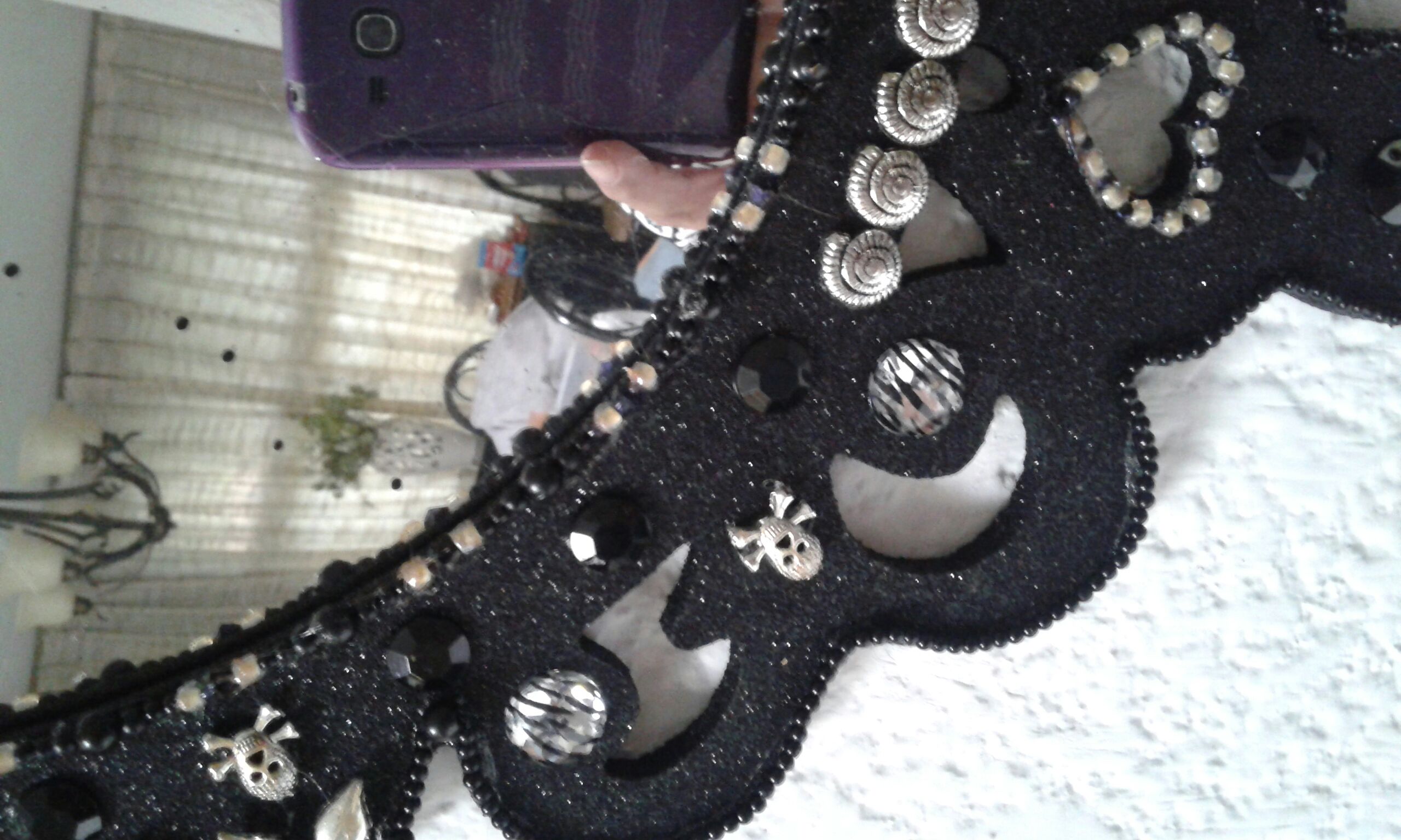 Espejo con murcielagos  (Halloween) ornament collectible [Barcode 711397476506] - Main Image 2