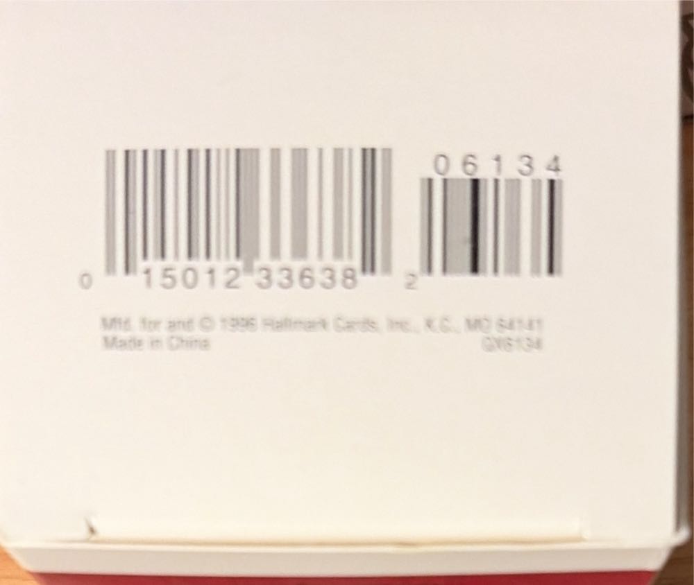 Hillside Express - Keepsake Ornament (Bear, Beaver, Bunny, Sled) ornament collectible [Barcode 015012336382] - Main Image 4