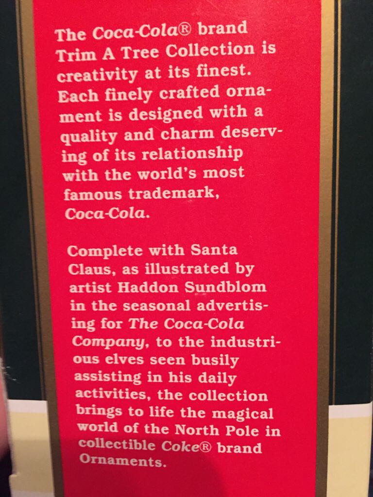 Santa With Pack - Trim A Tree Collection ornament collectible [Barcode 715429990343] - Main Image 2