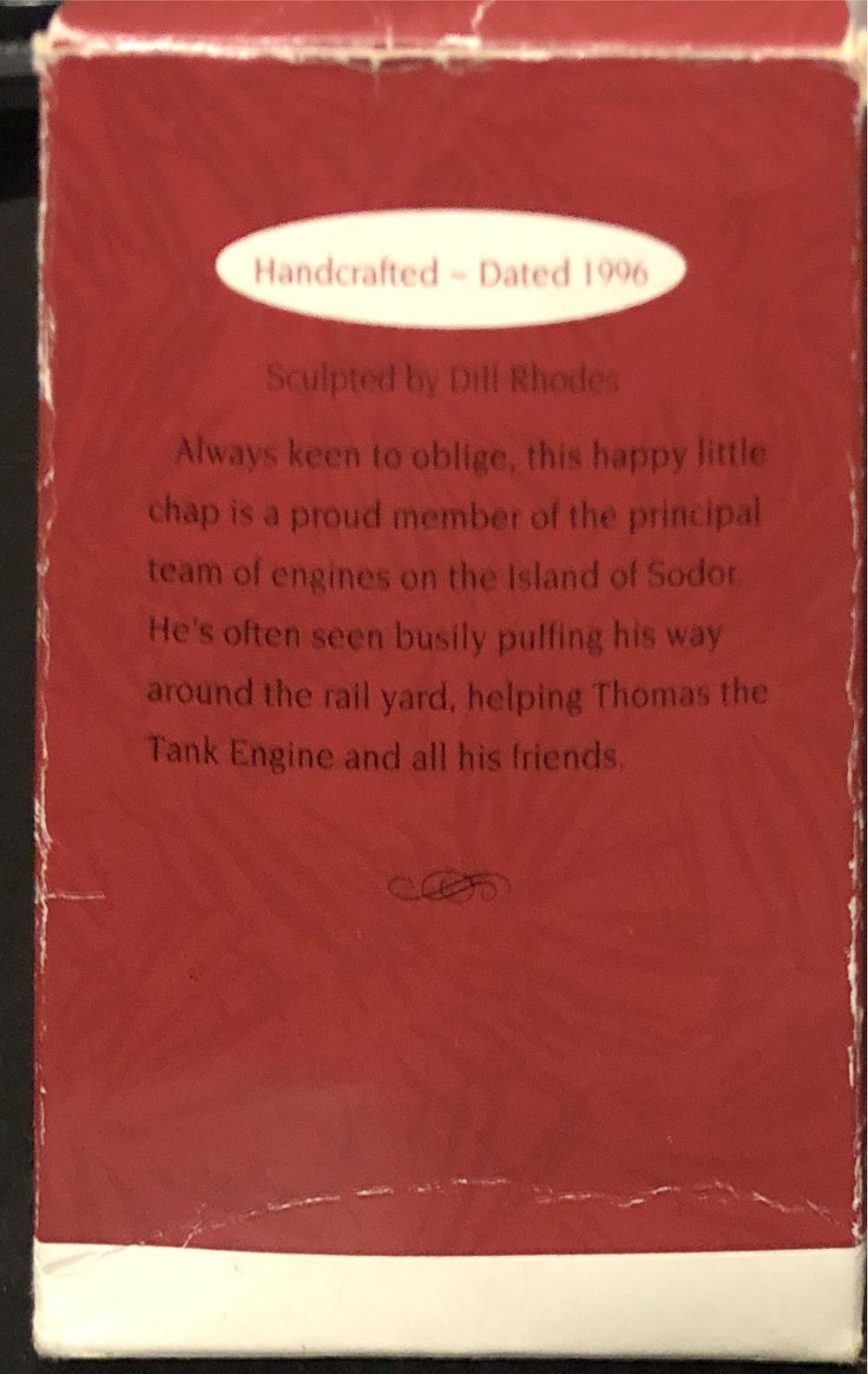 Thomas the Tank Engine- Percy the Small Engine No. 6 - Thomas The Tank Engine (Thomas The Tank Engine) ornament collectible [Barcode 015012336603] - Main Image 3