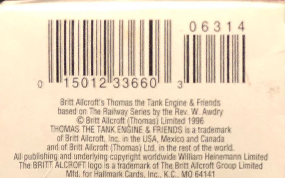 Thomas the Tank Engine- Percy the Small Engine No. 6 - Thomas The Tank Engine (Thomas The Tank Engine) ornament collectible [Barcode 015012336603] - Main Image 4