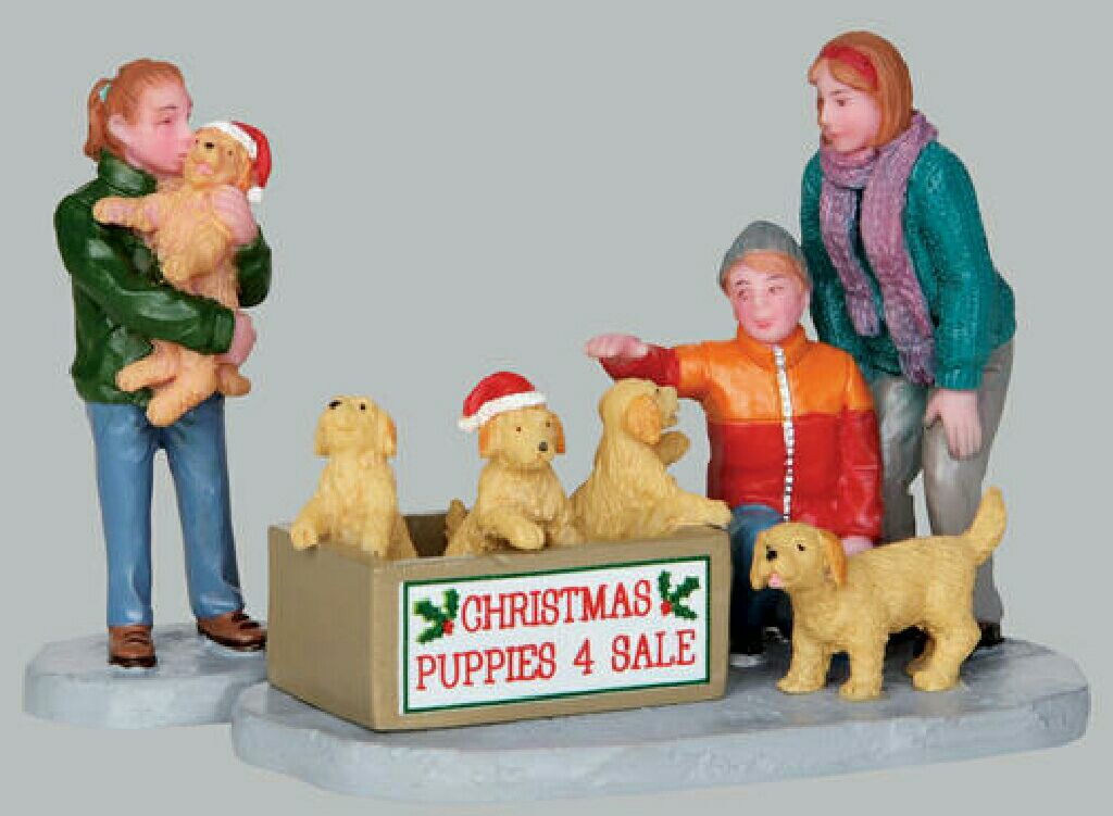 22051 Christmas Puppies - Figurines (General) ornament collectible [Barcode 728162220516] - Main Image 2