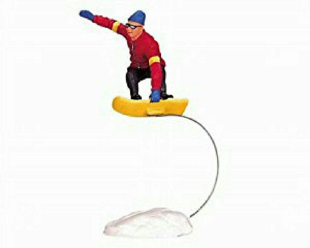 Snowboarding Fun - 32770 - Lemax Figurines (Christmas) ornament collectible [Barcode 728162327703] - Main Image 1
