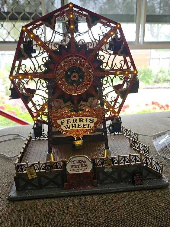 Victorian Flyer Ferris Wheel - Carnival (Sights & Sounds) ornament collectible [Barcode 728162346186] - Main Image 3