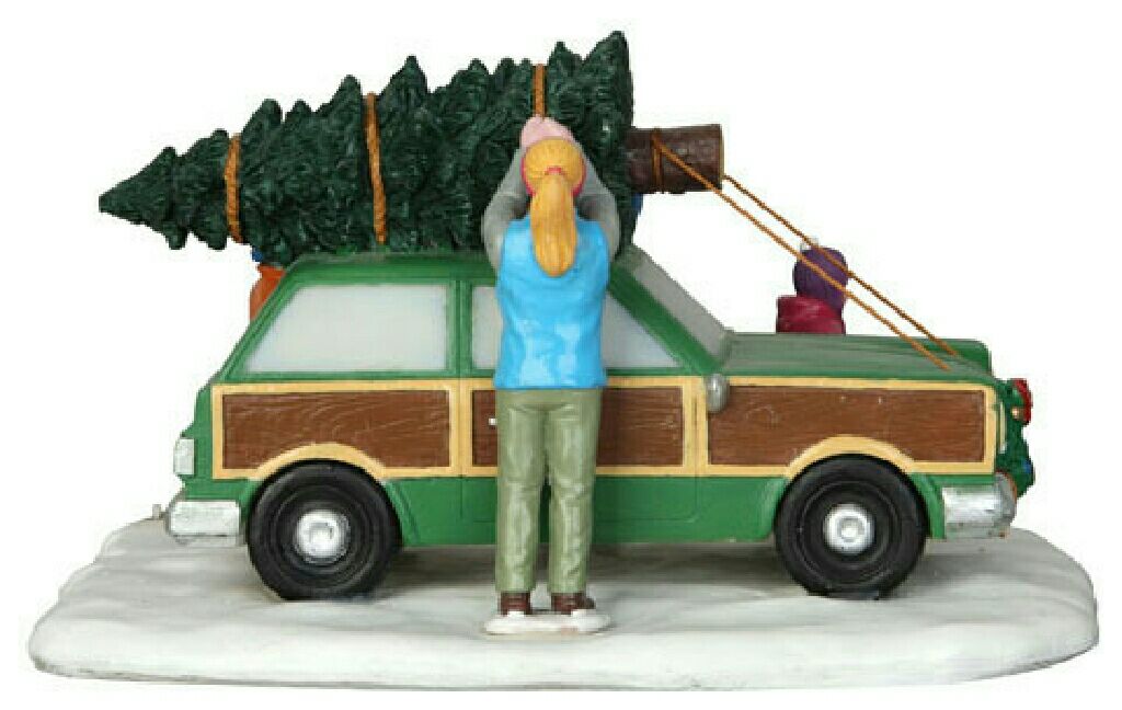 TA Christmas Tree Transport  (Lemax Table Accent) ornament collectible [Barcode 728162430816] - Main Image 2