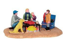 Winter Clambake - 54930 - Lemax Table Accent (Christmas) ornament collectible [Barcode 728162549303] - Main Image 2