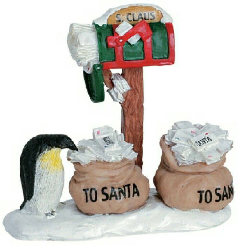 Santa’s Mailbox - 64463 - Lemax Village Accessories (Christmas) ornament collectible [Barcode 728162644633] - Main Image 1