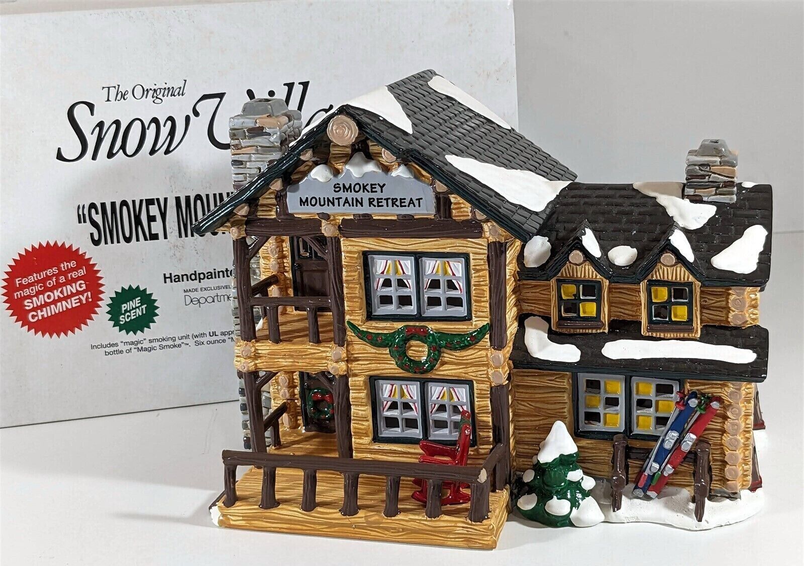 Smokey Mountain Retreat - The Original Snow Village (Department 56) ornament collectible [Barcode 734409072039] - Main Image 3