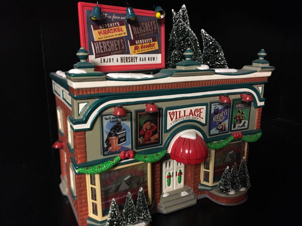 Hershey’s Chocolate Shop - Department 56 ornament collectible [Barcode 734409098299] - Main Image 2