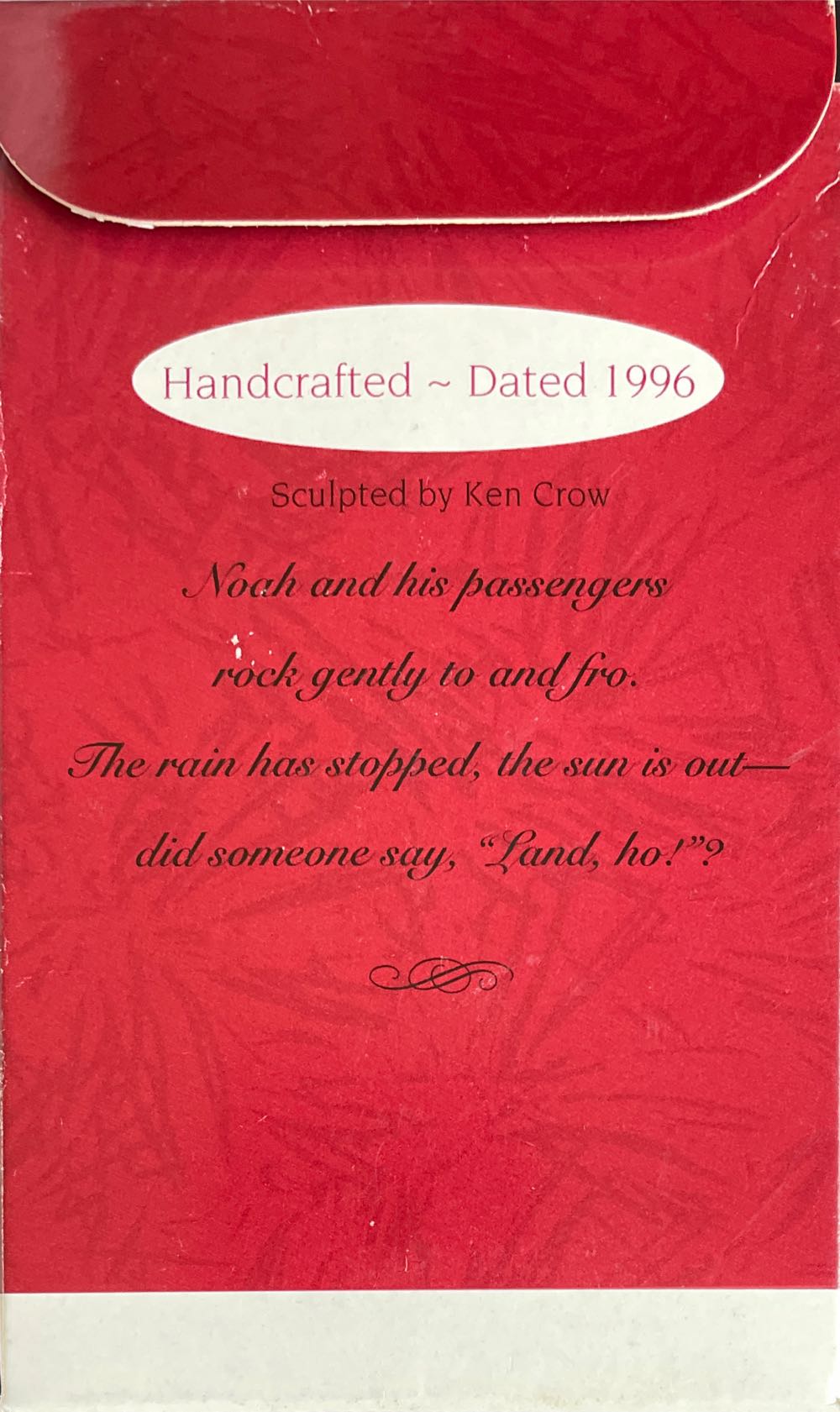 Jolly Wolly Ark - Ark (Noah’s Ark) ornament collectible [Barcode 015012362329] - Main Image 3