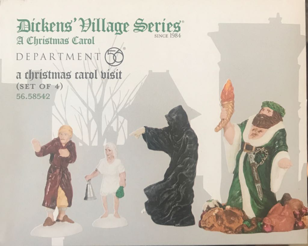 A Christmas Carol Visit 58542 - Dickens Village (Dickens Village Series) ornament collectible [Barcode 734409194175] - Main Image 2