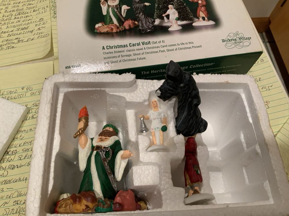 A Christmas Carol Visit 58542 - Dickens Village (Dickens Village Series) ornament collectible [Barcode 734409194175] - Main Image 3